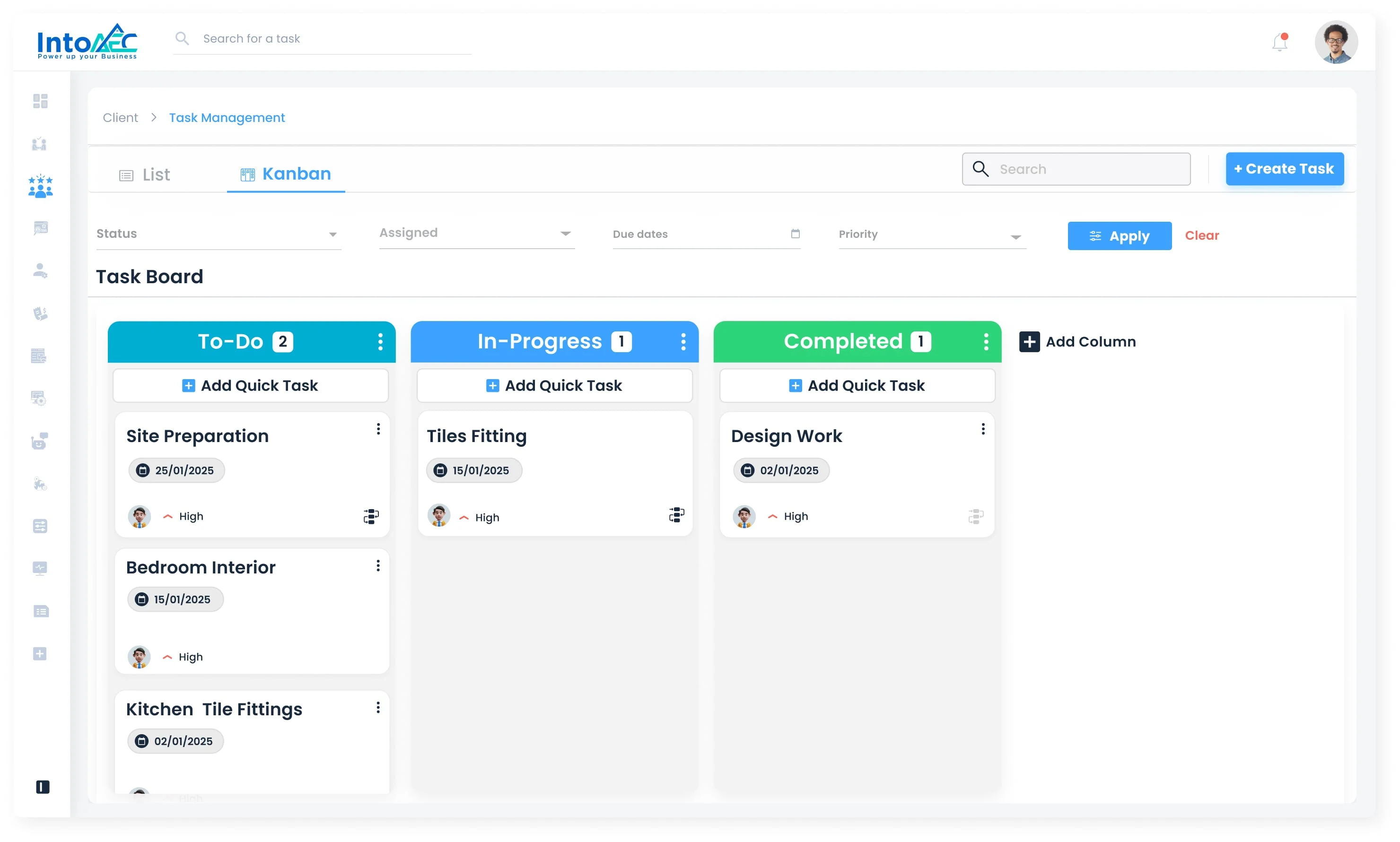 Task & Site Management preview