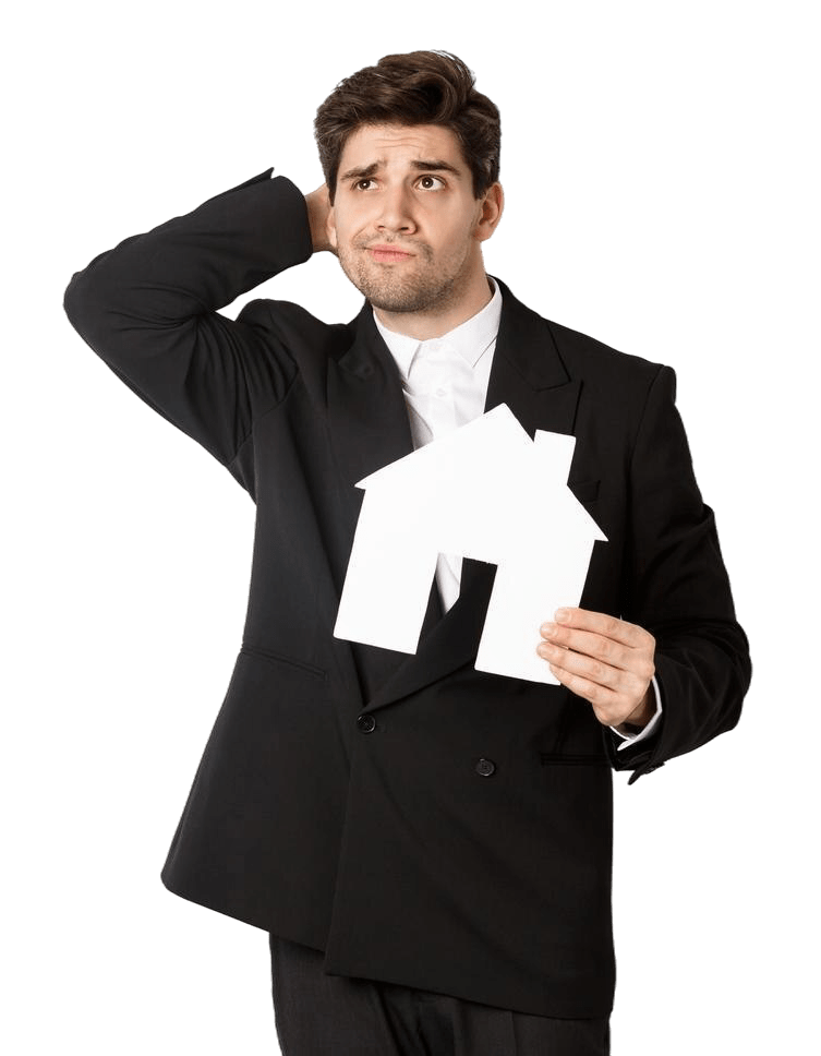 Property owner confused about project updates and construction progress, representing challenges solved by IntoAEC project management software for property owners.