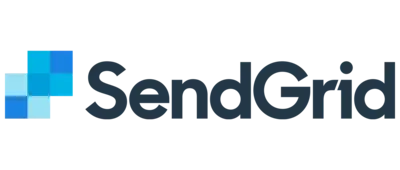 SendGrid logo representing email automation and notification integration in IntoAEC project management system.