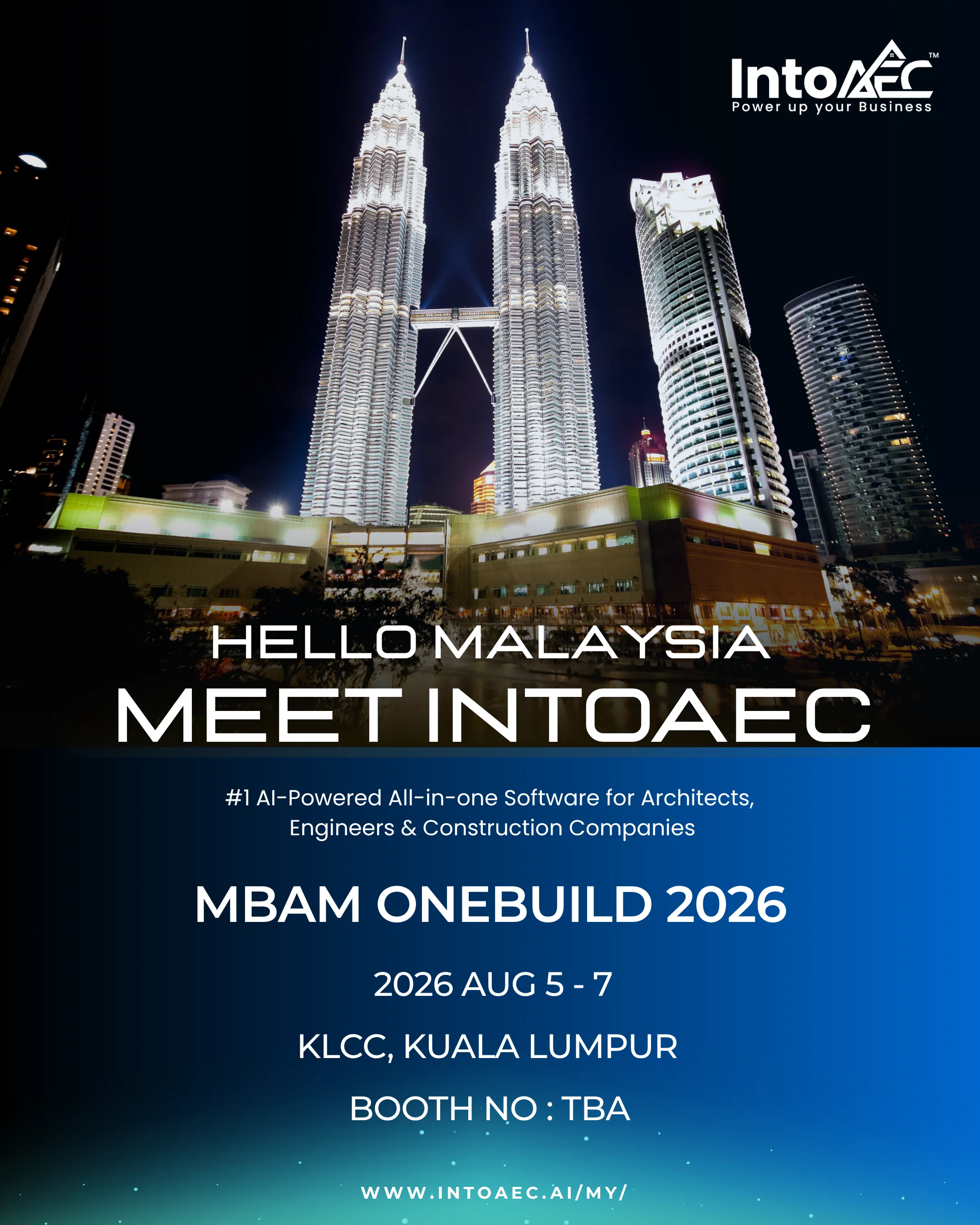IntoAEC at MBAM Onebuild 2026 | AEC Demo Malaysia